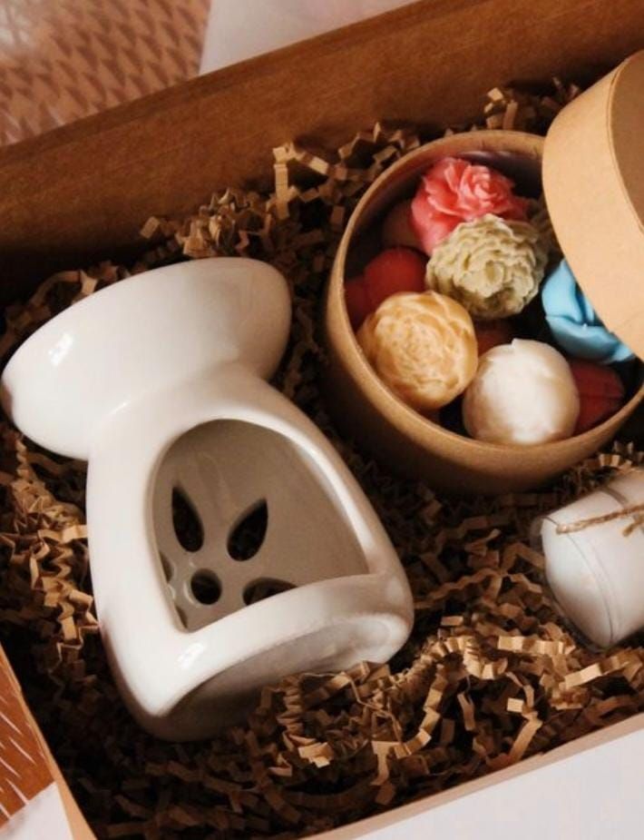 Caja Regalo «Difusor + Mini Rosas»